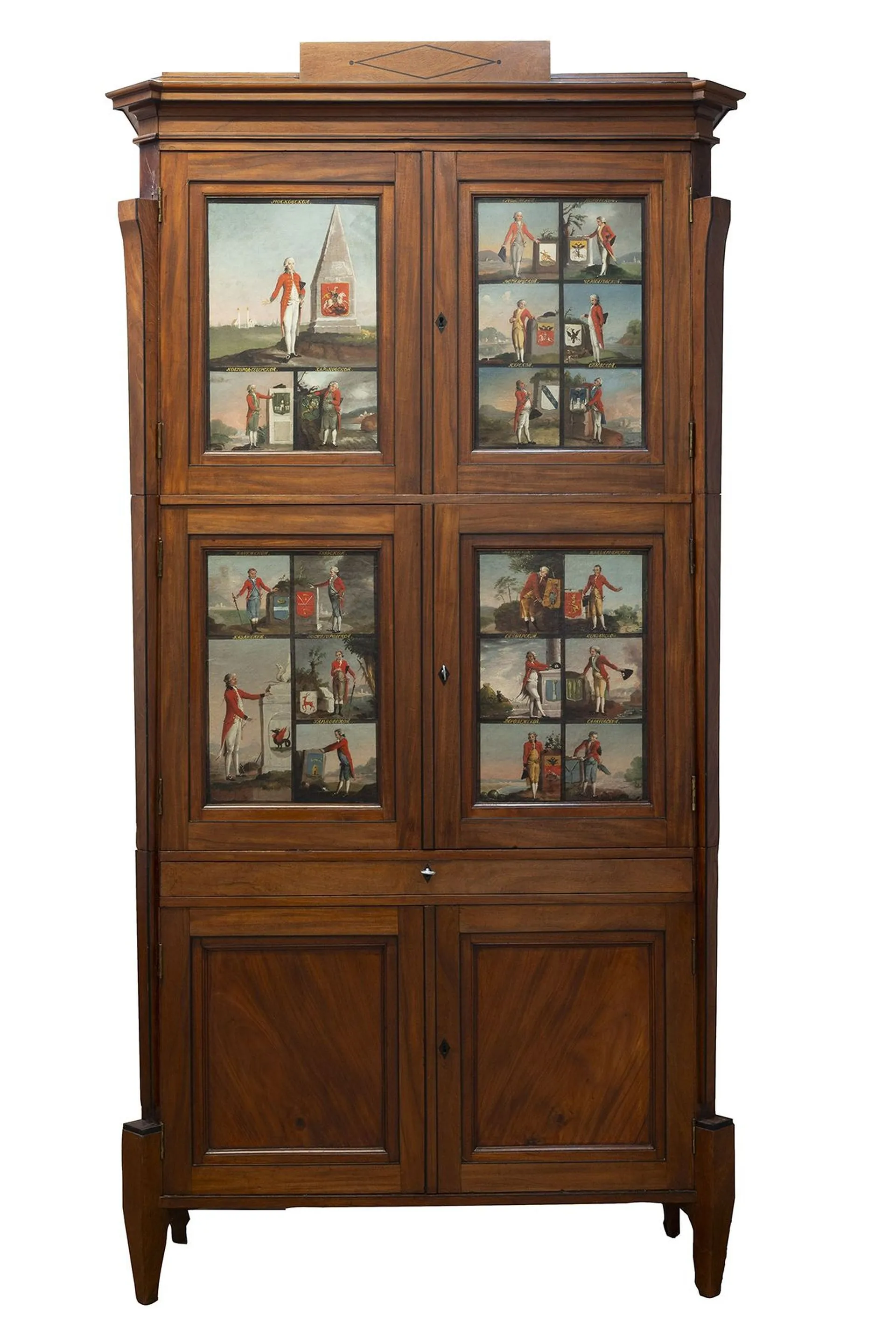 Cabinet. First quarter of the 19th century. Wood, copper