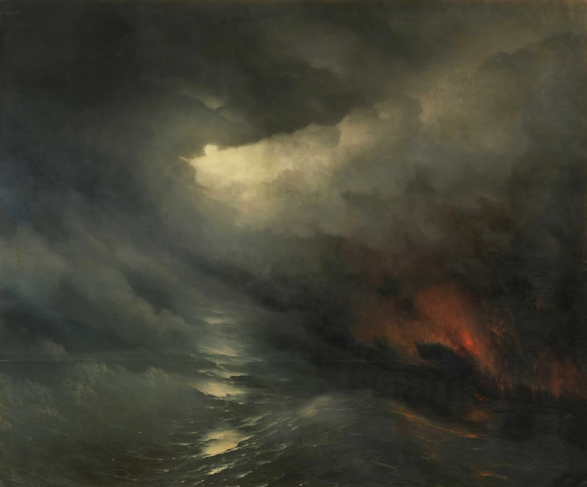 Ivan Aivazovsky. The Creation of the World. 1864