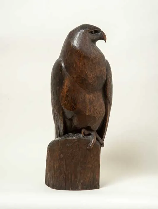 V.Vatagin. Eagle. 1927. Wood. State Russian Museum
