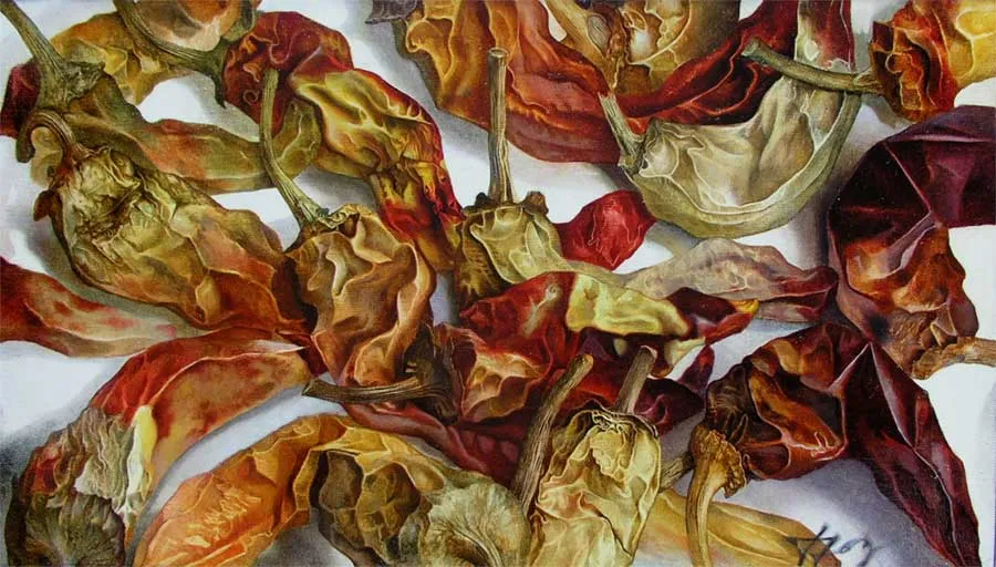 Pyotr Kozlov. Pepper. 1999. Oil on canvas. Private collection, Moscow
