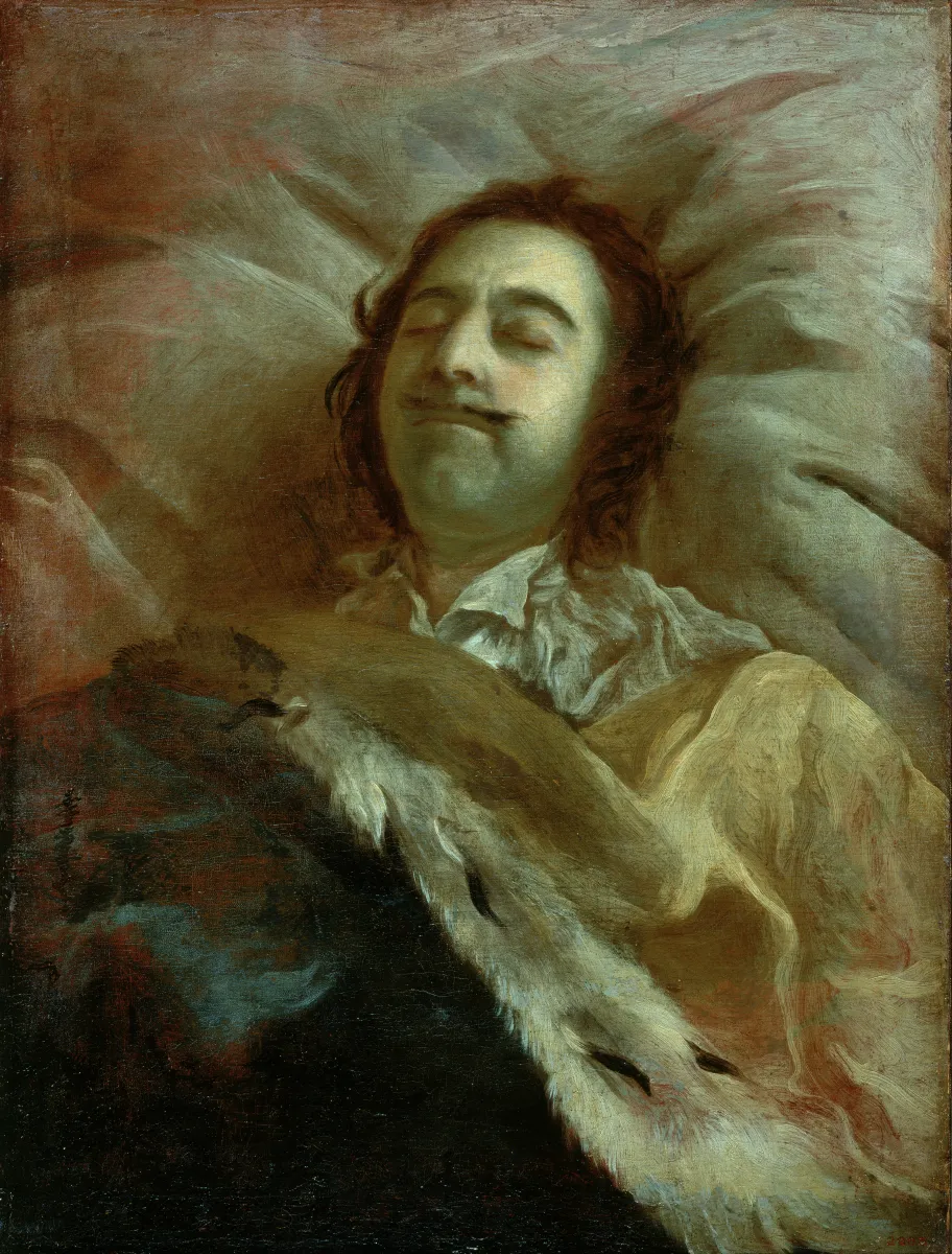 Peter I on his Death Bed