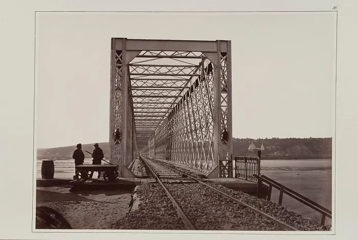 Railroad bridge. Kiev