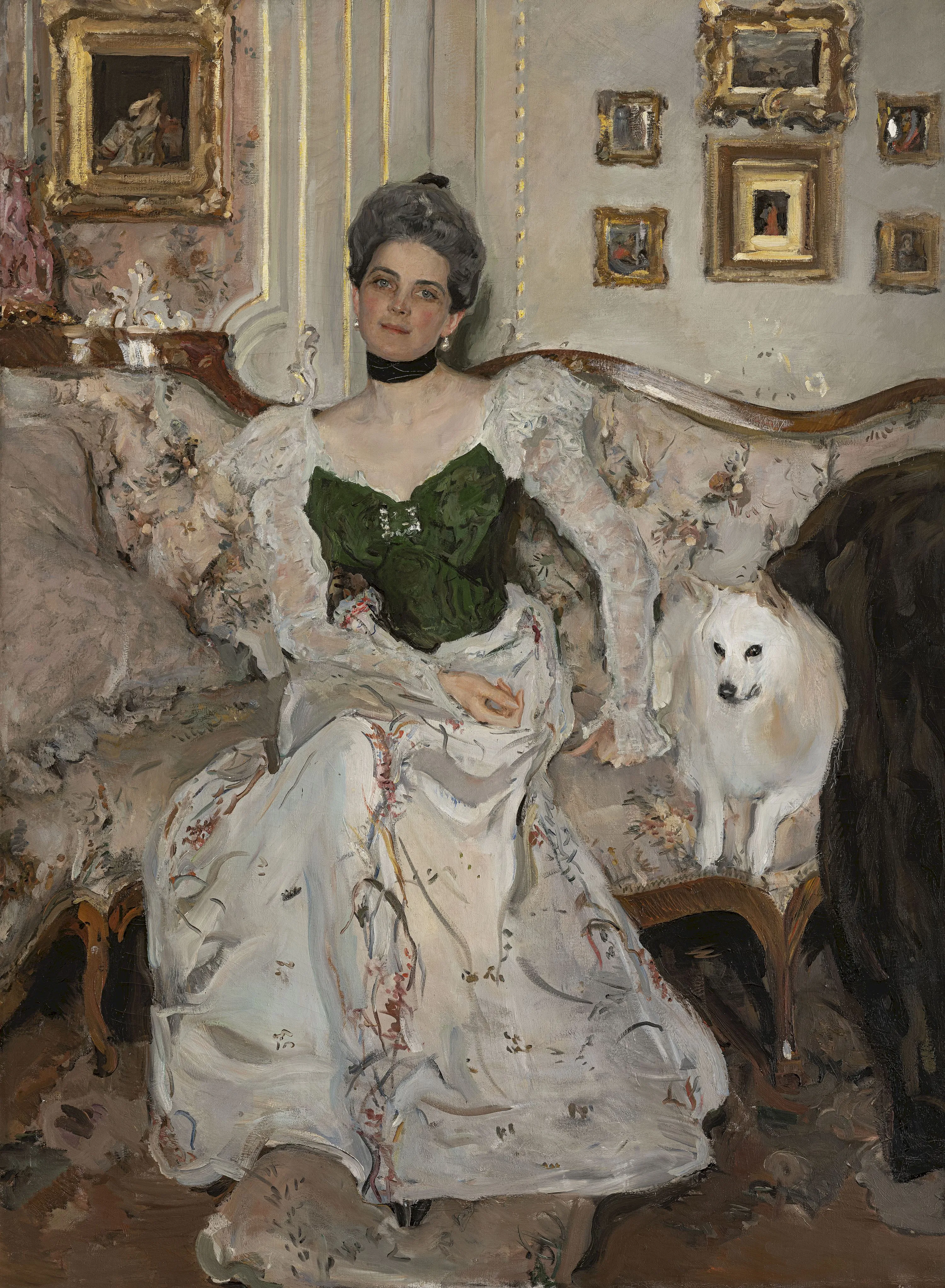 Valentin Serov. Portrait of Princess Zinaida Yusupova. 1902. State Russian Museum