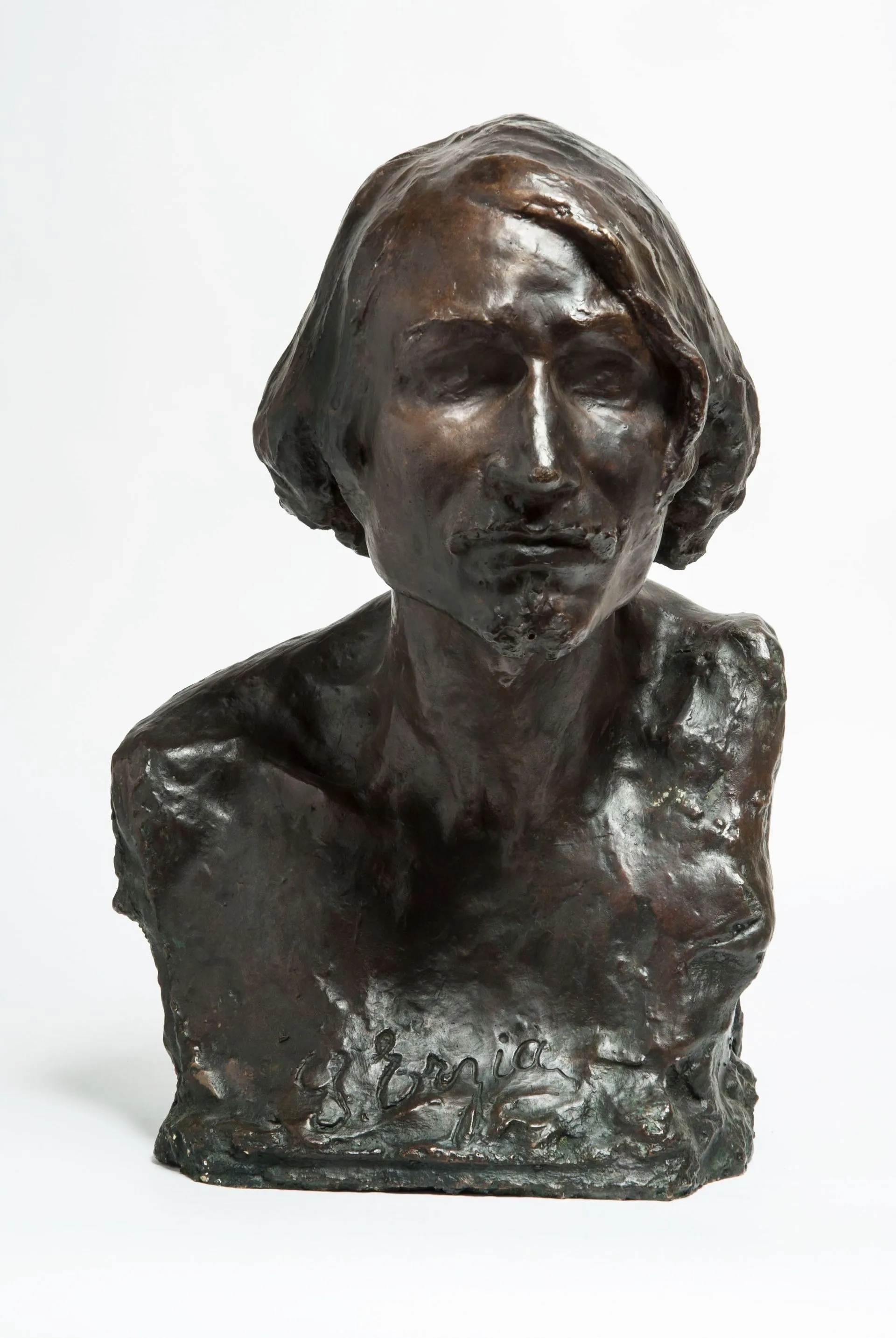 Stepan Erzya. Self-Portrait (Anguish). 1908. Bronze