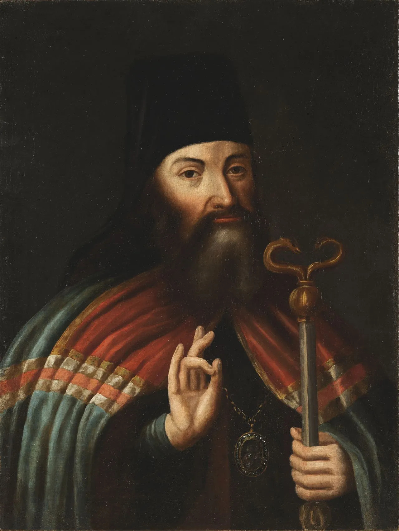 Unknown artist of the second quarter of the 18th century. Portrait of Archbishop Theophan (Prokopovich). Mid-18th century (?)