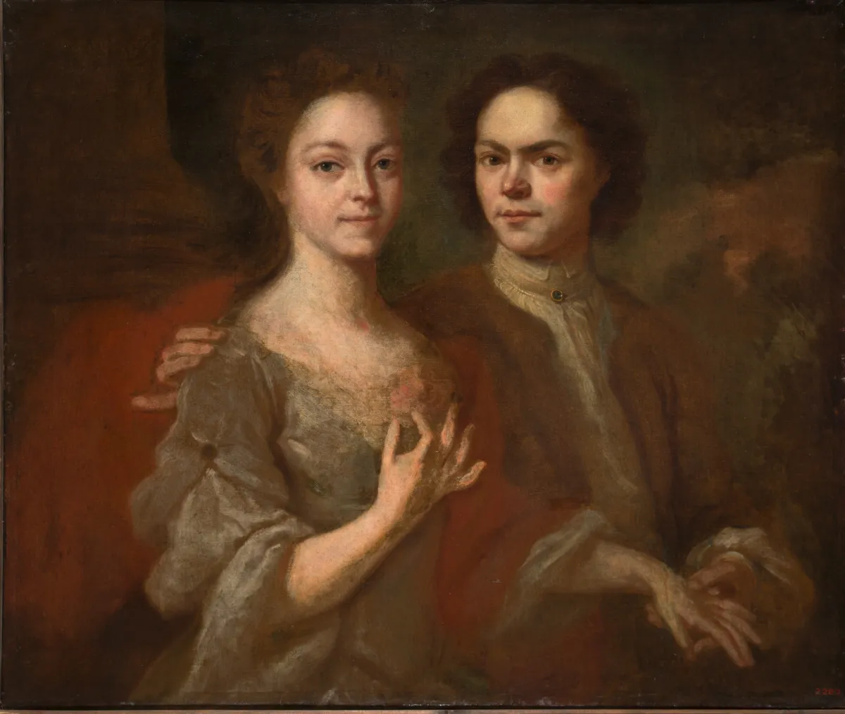 Self-portrait with the Artist's Wife