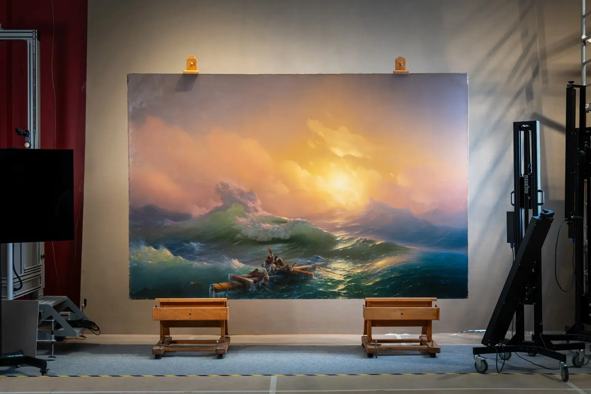 Restoration Begins on Ivan Aivazovsky’s World-Famous Masterpiece The Ninth Wave